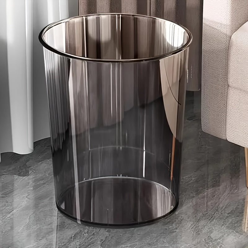A 3.17gal Minimalist Car Trash Can That Can Also Serve As a Party Ice Bucket Or a Flower Pot. It Has a Large Capacity And Is Suitable for Various Settings Like Home And Office.