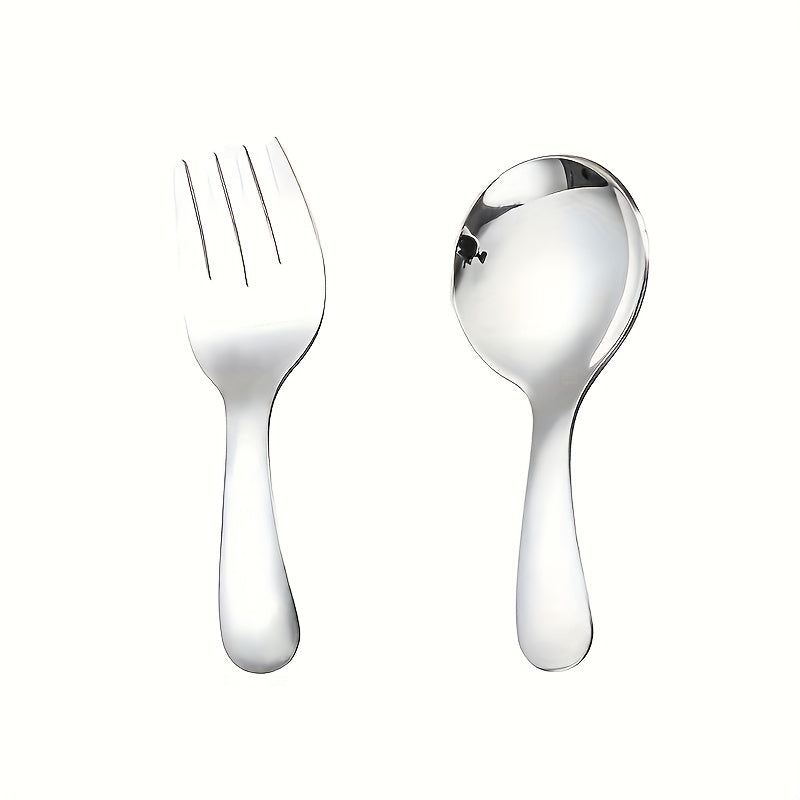 Mini Spoon and Fork, Portable Tableware for Outdoor Camping, Hiking, Lunch, Camping Cooking - Durable Tablewar